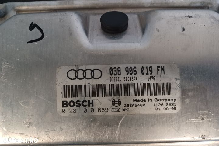 Calculator motor ECU 038906019FN 0281010669  038906019FN 0281010669 A - 3