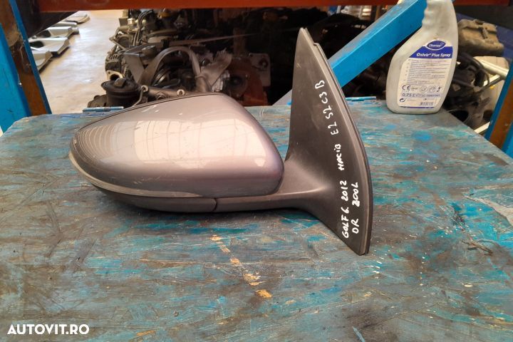 Oglinda dreapta electrica Volkswagen VW Golf 6 [2008 - 2015] Hatchbac - 4