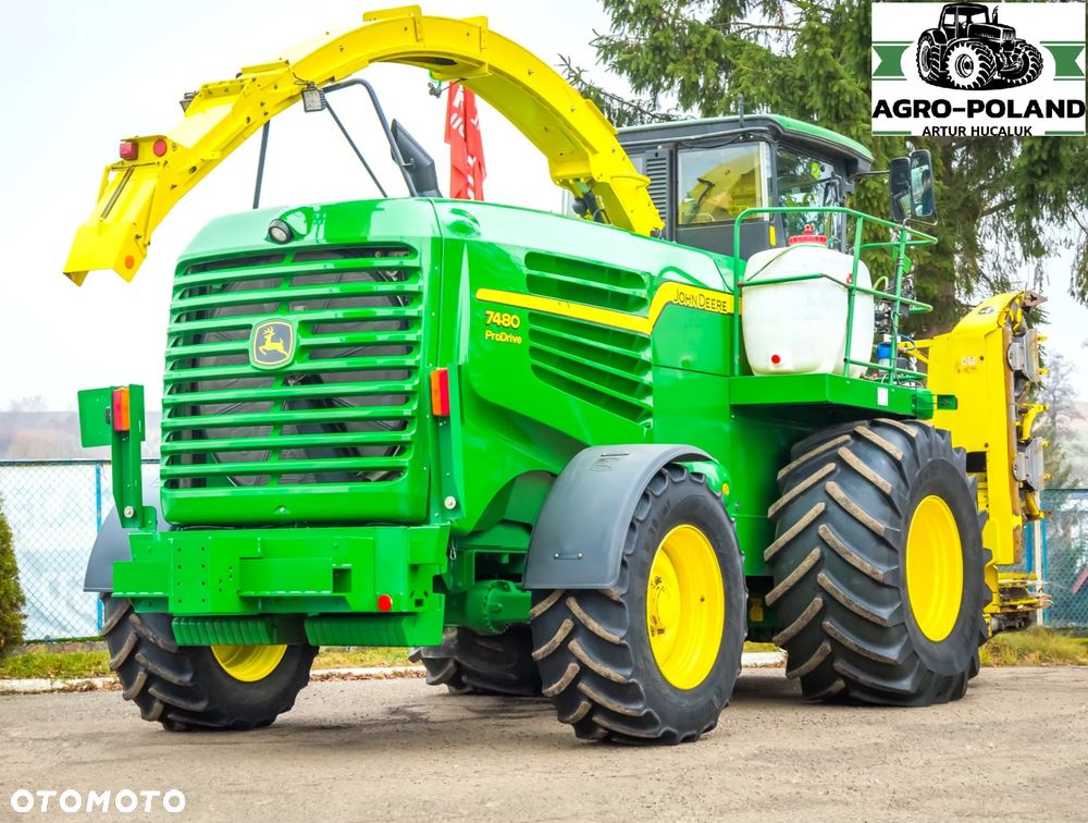 John Deere 7480 - ProDrive - 4x4 - 2014 rok - Kemper 360 plus - Pickup 630C - 40 km/h - 6