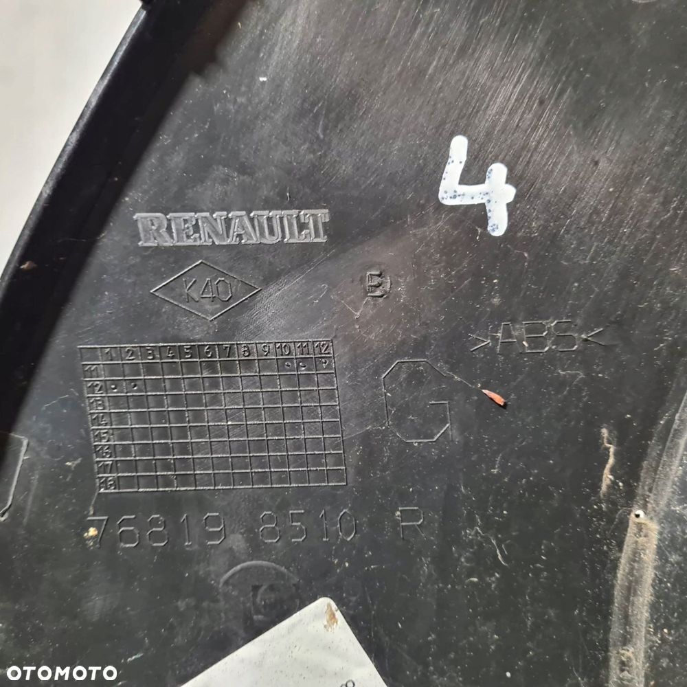 renault twizy listwa obudowa osłona dachu plastiki - 2