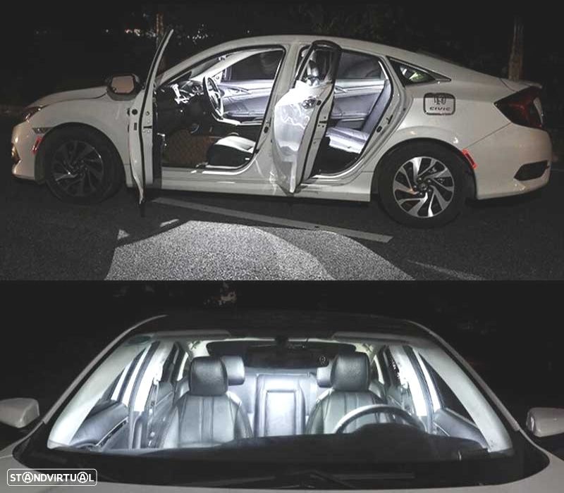 LÂMPADA LED CANBUS MATRÍCULA HABITACULO 36 MM 30 LEDS - 3