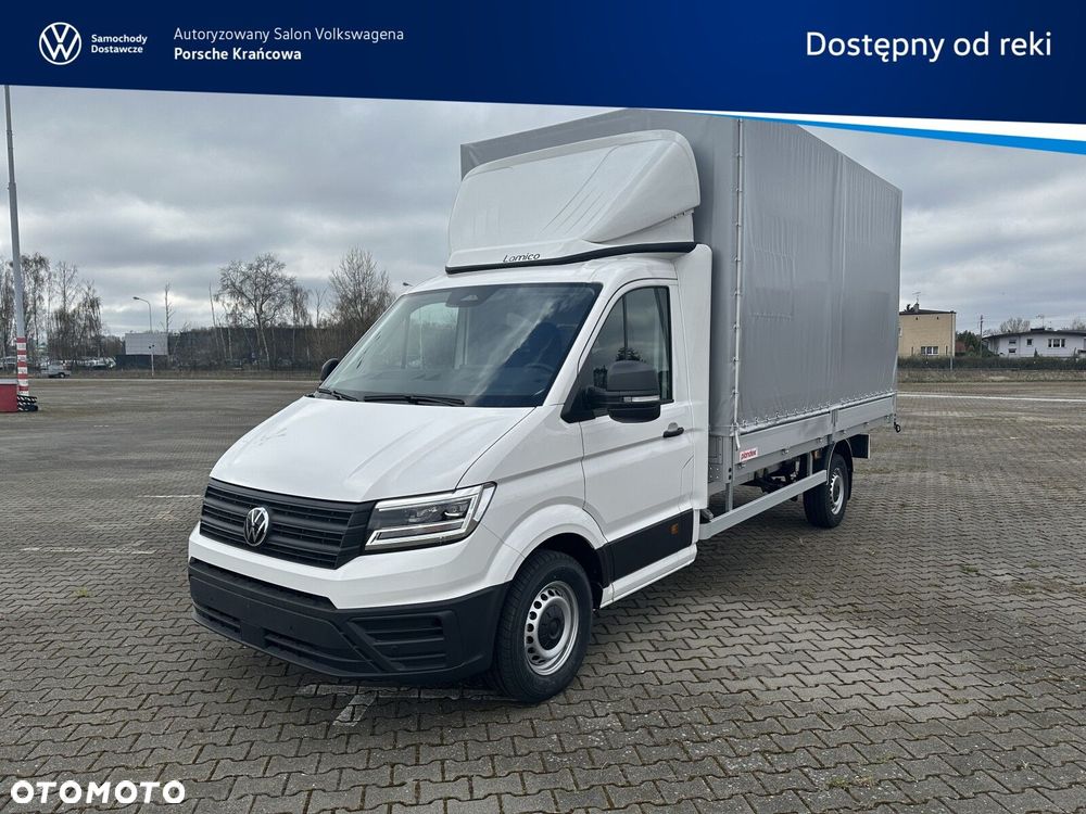 Volkswagen Crafter Crafter 35 Podwozie z pojedynczą kabiną silnik: 2,0 l EURO VI SCR 163 KM / skrzynia biegów: Przedni napęd automatyczna 8-biegowa rozstaw osi: 4490 mm - 1