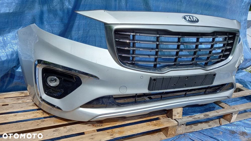 Zderzak Przedni Przód Kpl. KIA CARNIVAL III 3 LIFT 4XPDC 4SS - 5