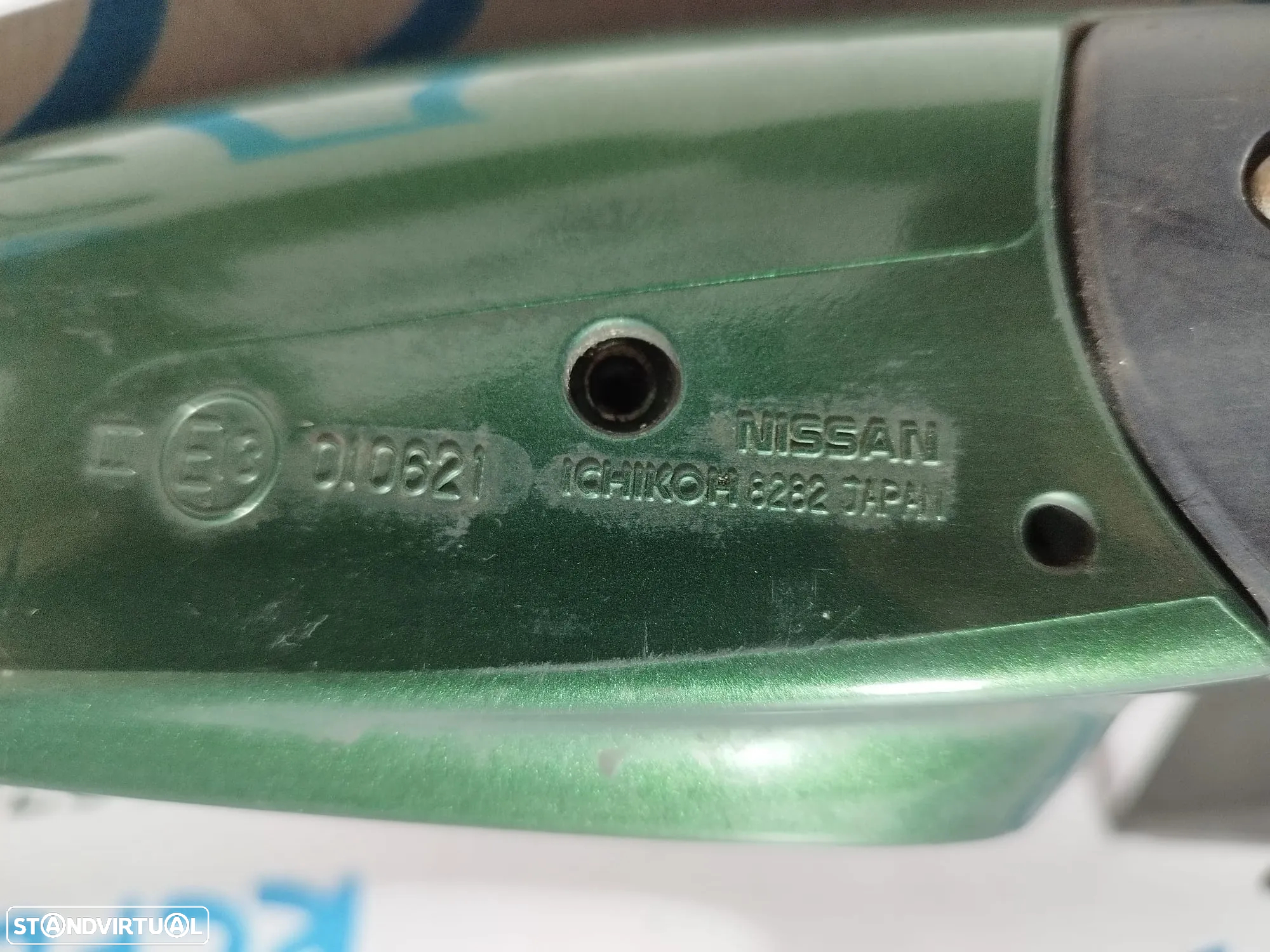 ESPELHO RETROVISOR DIREITO NISSAN XTRAIL X-TRAIL I 1 MK1 T30 96301EQ15C ELETRICO AQUECIDO ESPELHOS RETROVISORES - 9