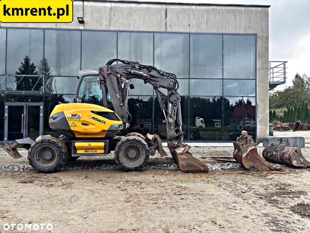 Mecalac 9 MWR KOPARKA KOŁOWA 2018R. MTH: 4086 | MECALAC 11 KOMATSU PW 98 TEREREX TW 95 110 WACKER NEUSON 100 YANMAR - 2