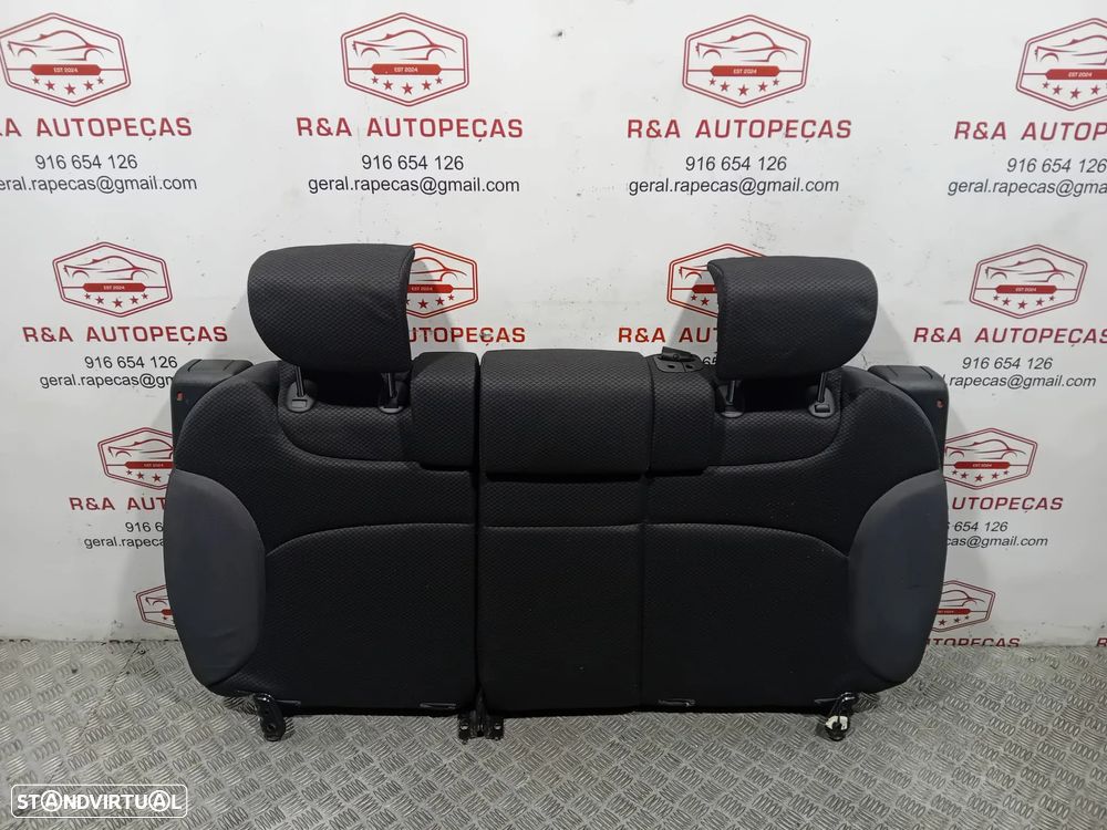 Conjunto de Bancos Trás Traseiro Fiat Stilo 3VR Imaculados Tecido Original - 4