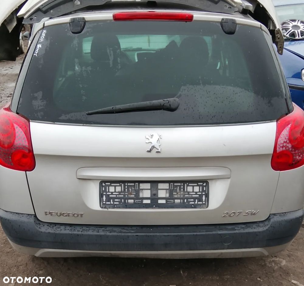 PEUGEOT 207 SW KLAPA BAGAŻNIKA - 3