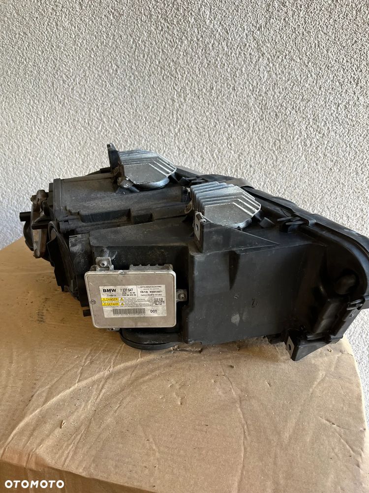LAMPA BMW F10 F11 PRAWY PRZÓD KOMPLETNA BIXENON SKRĘTNA PRZED LIFT ANGLIK 7203254 - 5