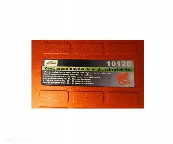 Zestaw przecinaków do śrub nakrętek 4szt - 4