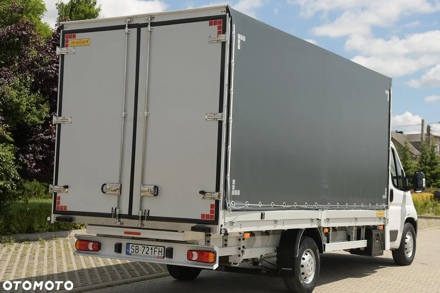 Peugeot DUCATO BOXER PLANDEKA 10 PALET DRZWI - 5