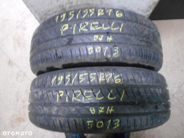 Opony 195/55r16 pirelli cinturato p1  6,2mm lato para - 1