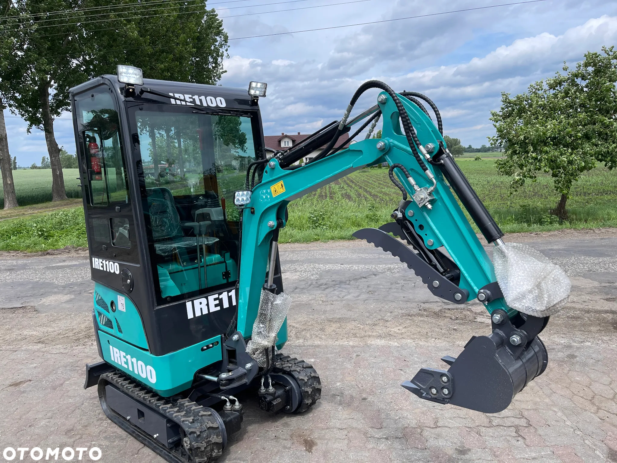 Yanmar Minikoparka IRE 1100 IRE 1100 KG*Pług,Pełna oszklona kabina,2025 ROK_FABRYCZNIE NOWA! - 36