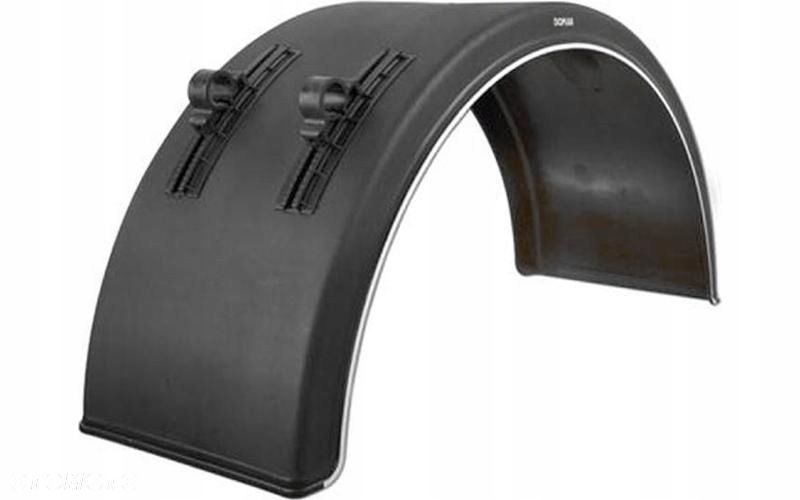 nadkole błotnik plastikowy tylny 430mm z mocowaniem - 1