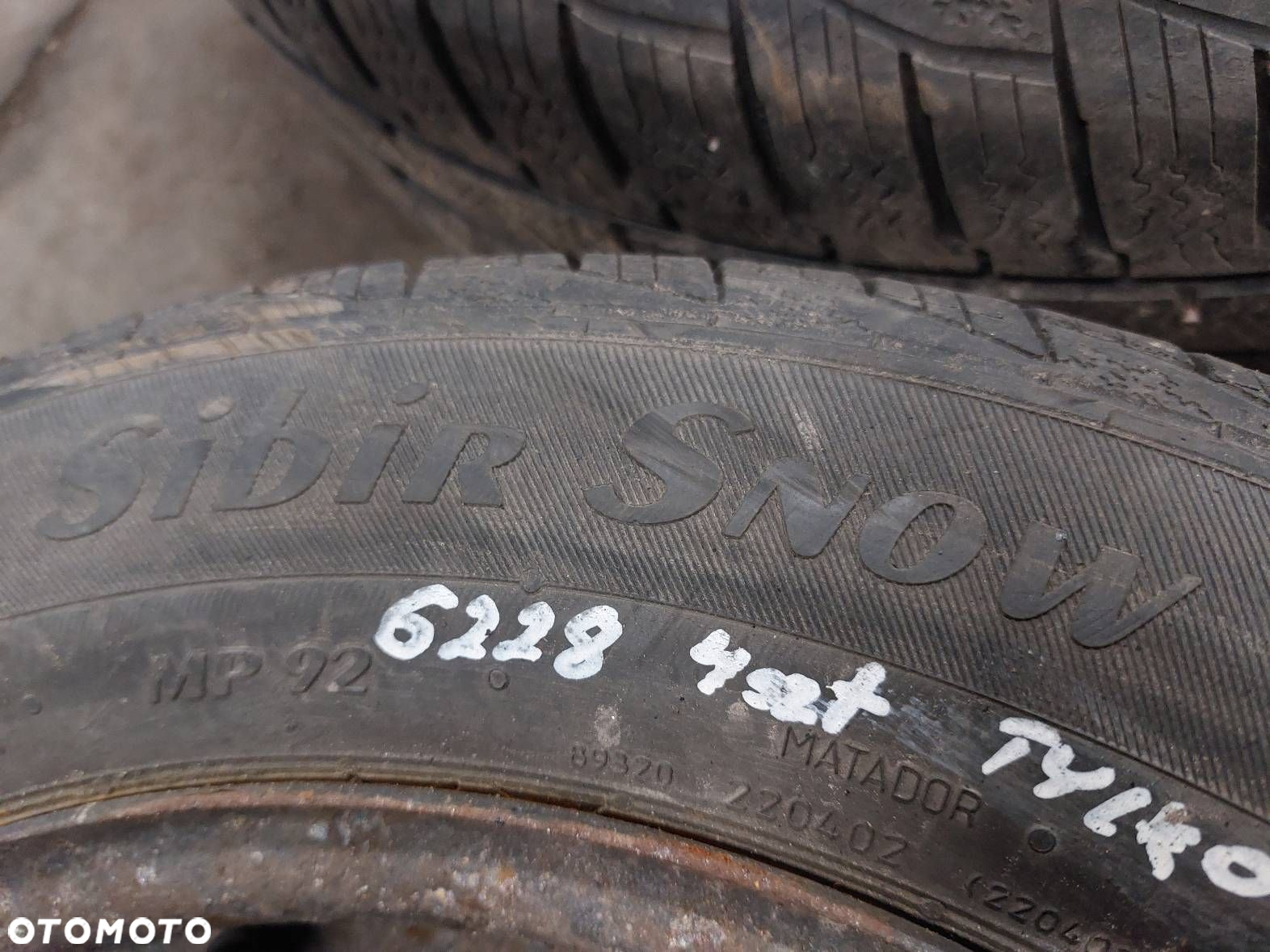 KOŁA KOMPLET FELGI OPONY ZIMOWE 4x100 6Jx15 FI54,1 195/60R15 TOYOTA - 7