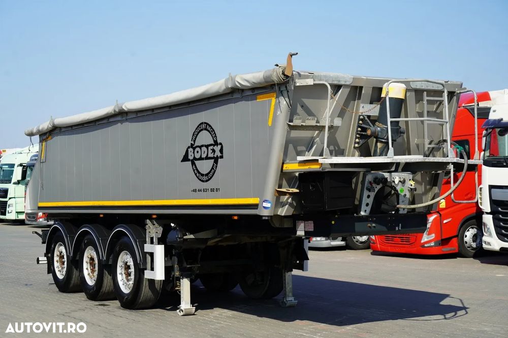 Bodex BASCULĂ BODEX 25 m3 / ALUMINIU / 2X AXE RIDICATIVE / 5.300 KG / JANTE DIN ALIAJ / - 1