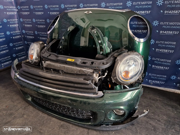 Frente completa usada MINI ONE COOPER R56 1.6D LCI capot parachoques guardalamas oticas radiadores R55 R57