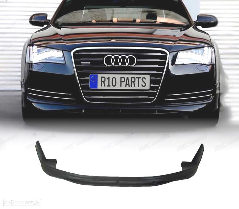 SPOILER LIP FRONTAL AUDI A8 D4 09-13 - 1