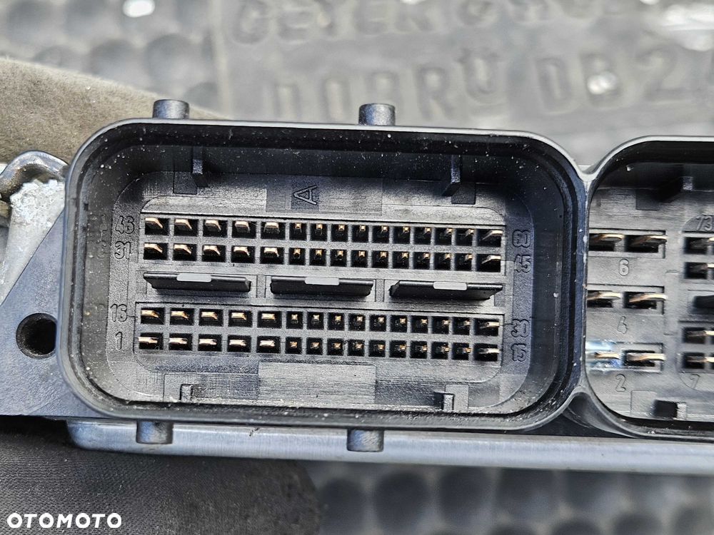 Komputer 03G906016CJ 0281011887 Moduł Sterownik Silnika Silnik 1.9 TDI BKE Diesel Audi A4 B6 - 5