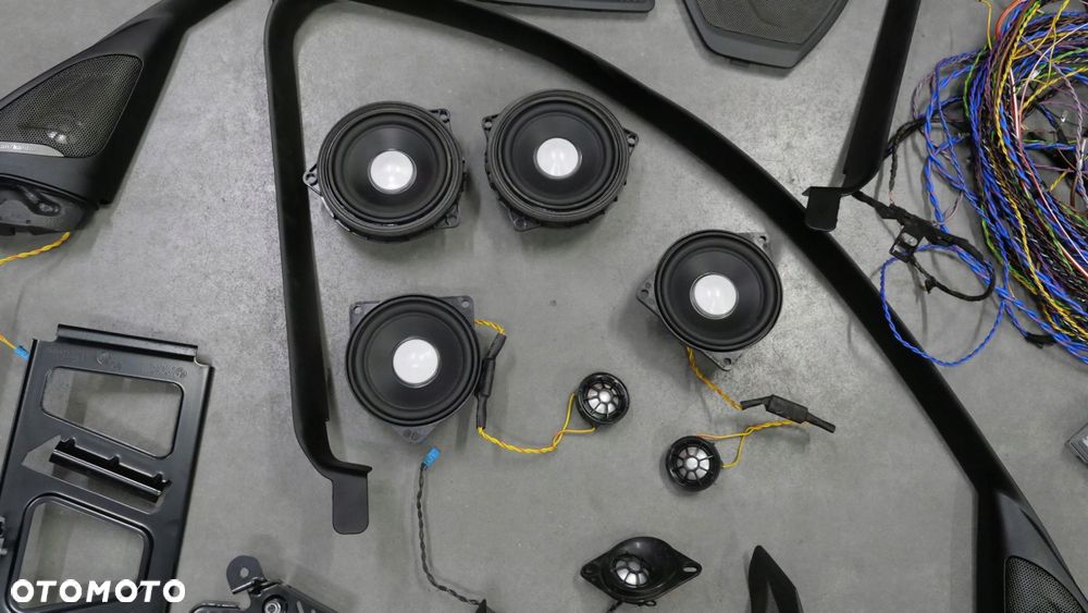 bmw 1 f20 nagłośnienie harman kardon wzmacniacz głośniki wiązka komplet - 6