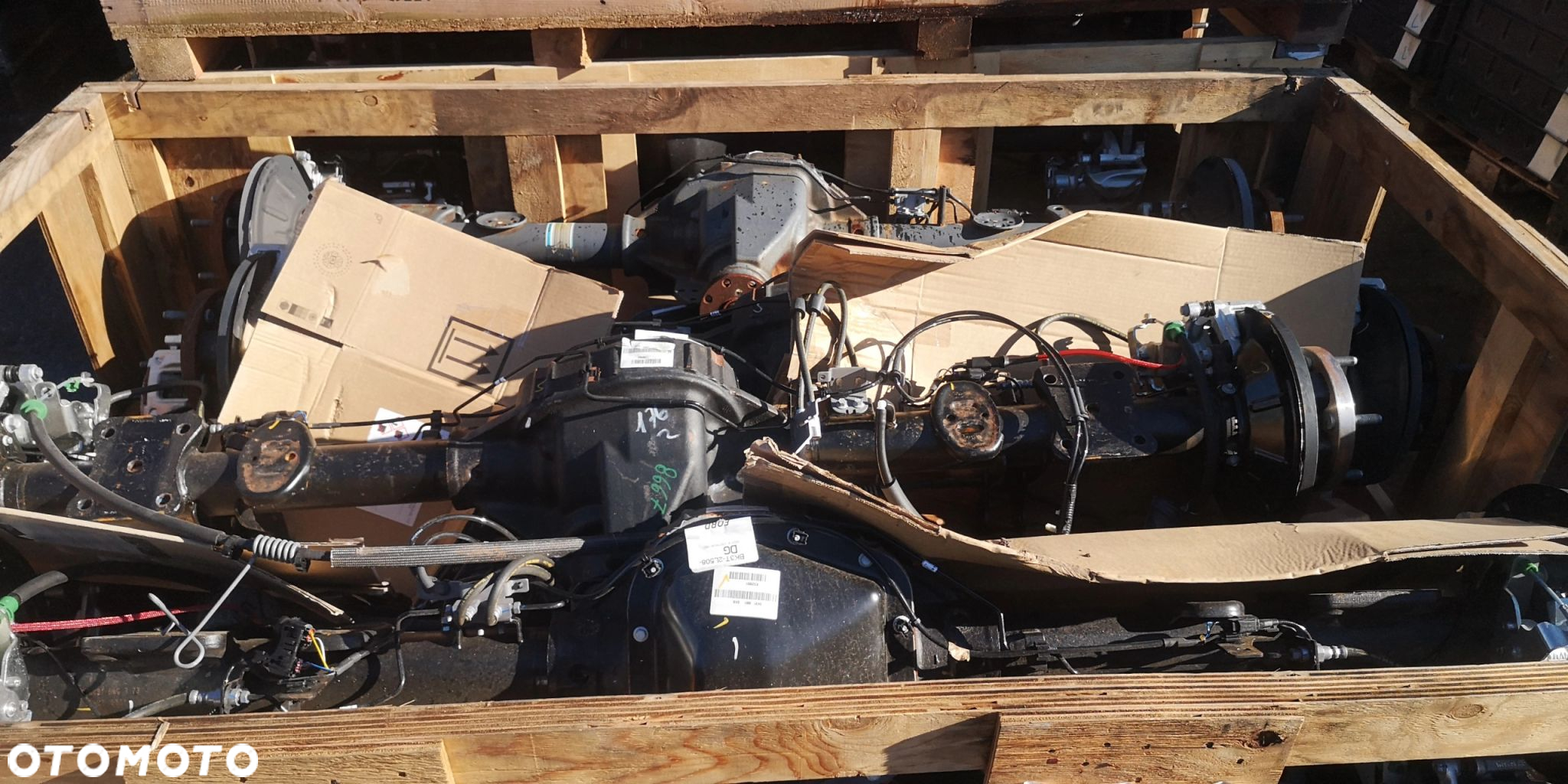 FORD TRANSIT MK8 MOST TYLNY 3,73 NOWY KOMPLETNY GK31-4001-DAH - 2