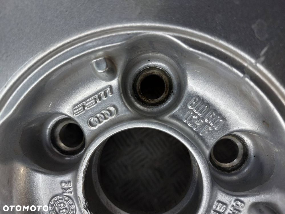 KOŁO FELGA OPONA ZAPAS 5x100 6Jx15 205/60R15 AUDI A3 8L 8L0601025F - 7