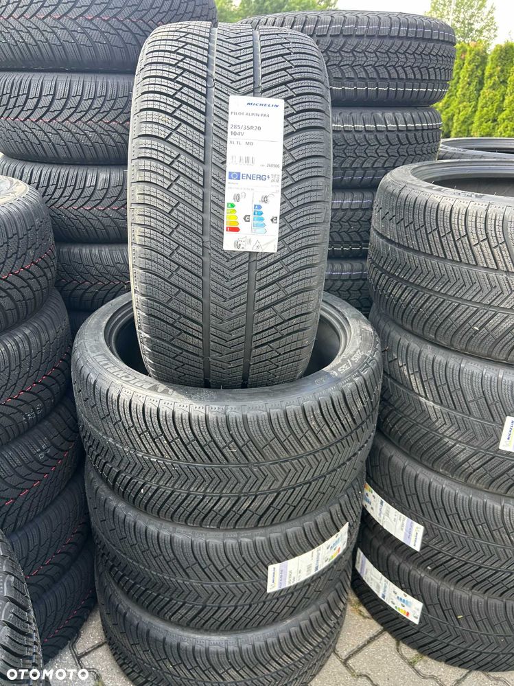 2x 285/35R20 Michelin Pilot Alpin PA4 MO 104 V opony zimowe - 3