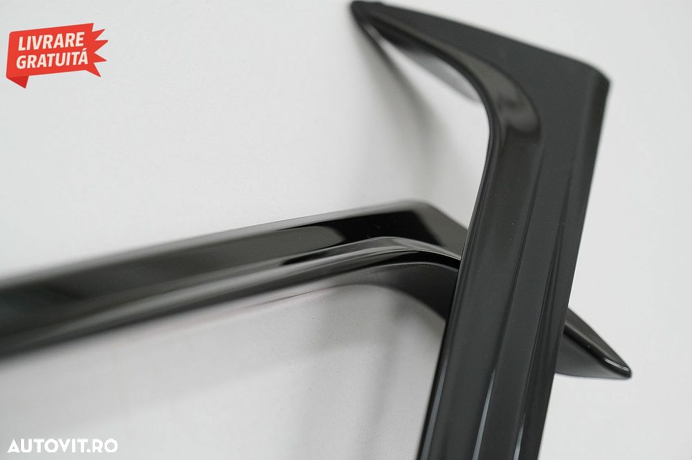 Eleron Luneta Prelungiri Laterale VW Polo 6R MK5 (2009-2018) GTI Design Negru Luci- livrare gratuita - 3