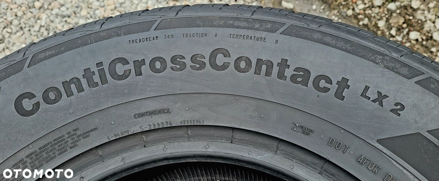 4x Continental ContiCrossContact X2 255/70R16 111T L406A - 9