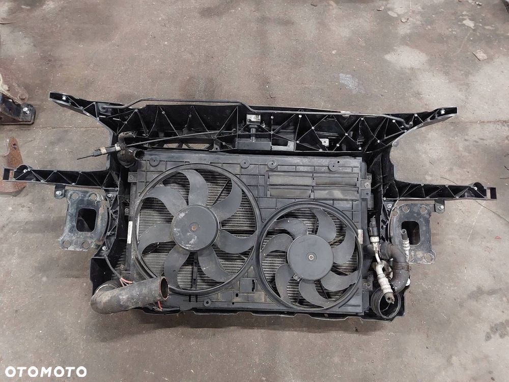 PAS PRZEDNI WZMOCNIENIE CZOŁOWE + KOMPLET CHŁODNIC ALTEA XL 2.0 TDI - 3