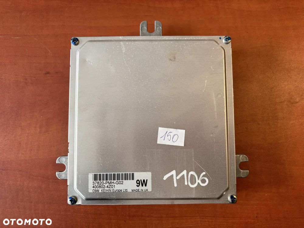 STEROWNIK KOMPUTER SILNIKA 37820-PMH-G02 HONDA CIVIC 7 VII 1.6 VTEC 110 KM - 1