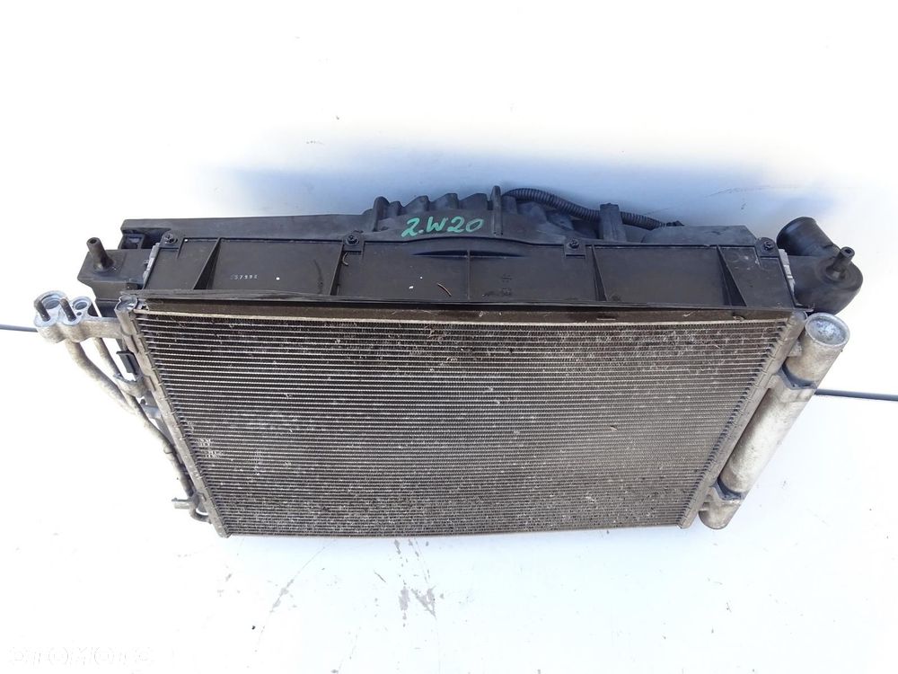 KOMPLET CHŁODNIC + WENTYLATOR 25303-1K120 1.4 16V KIA VENGA I HYUNDAI IX20 - 2