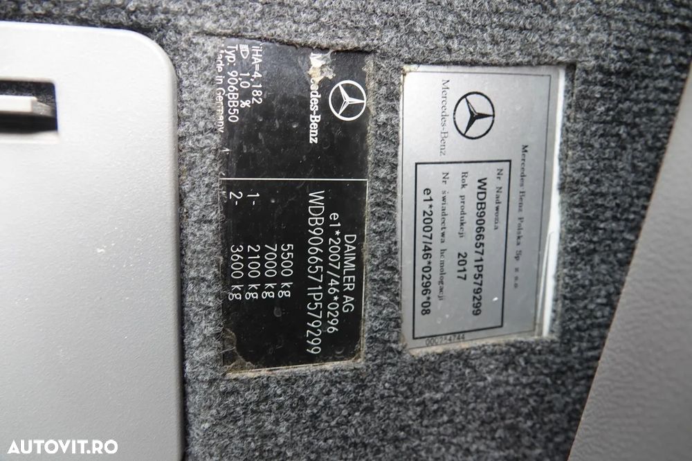 Mercedes-Benz SPRINTER 519 CDI / AER CONDIȚIONAT / IMPORTAT / - 38