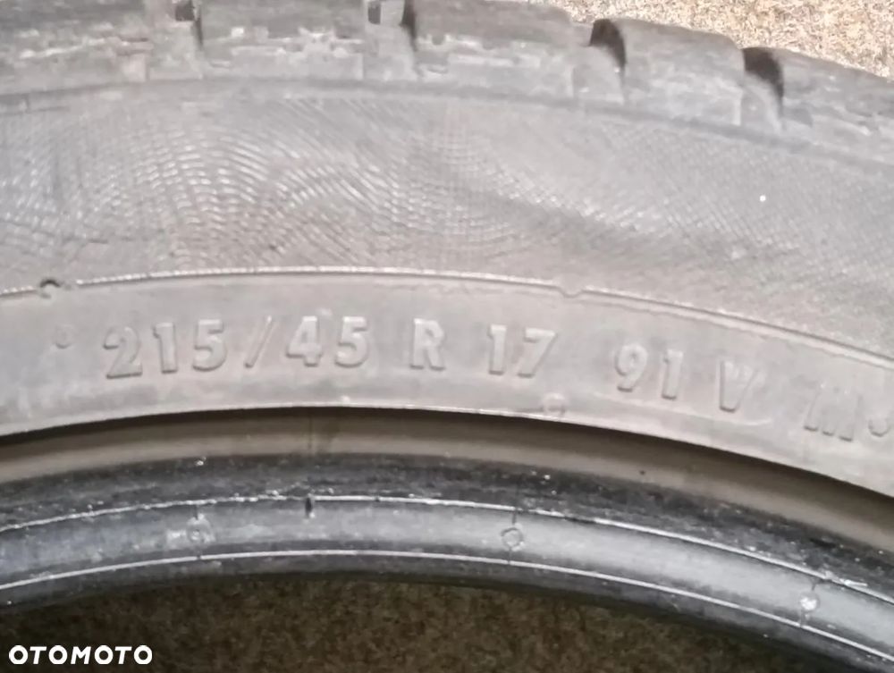 OPONY OPONA ZIMOWA 215/45 R17 Continental 2010 2013 rok - 4