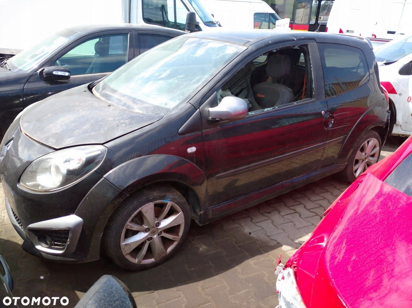 RENAULT TWINGO 2 II RS FARTUCH ĆWIARTKA POSZYCIE PRAWA PRZÓD PRZEDNIA - 6