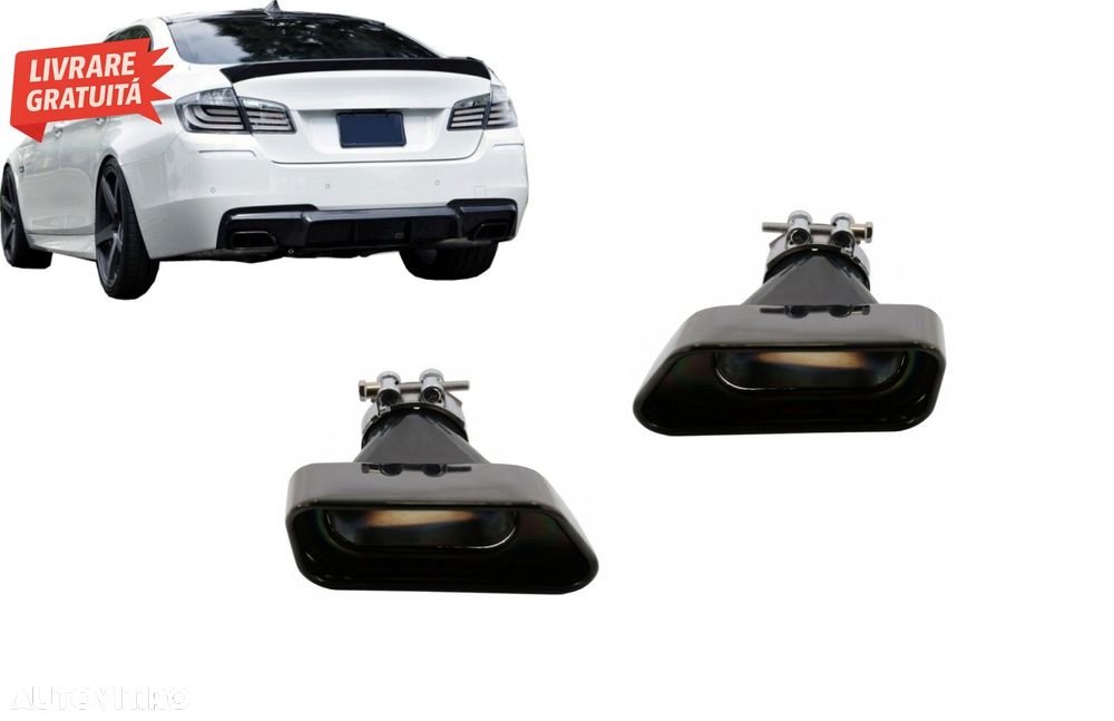 Tobe Ornamente sistemul de evacuare BMW seria 5 F10 F11 F18 V8 LCI Design Editie N- livrare gratuita - 11