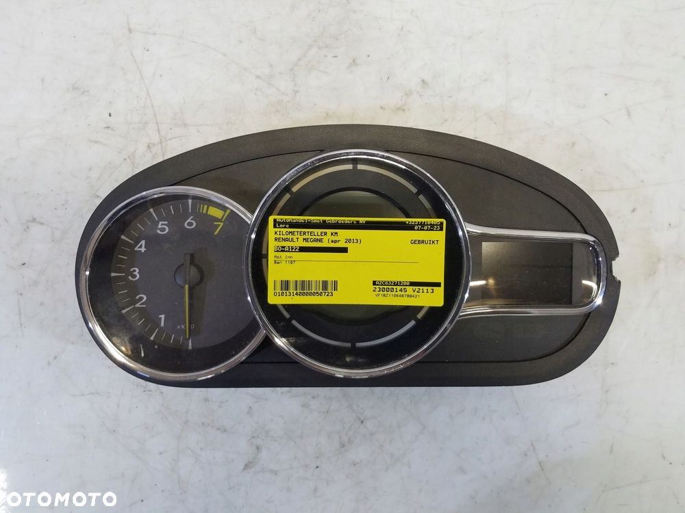 LICZNIK ZEGARY RENAULT MEGANE III 1.2 B 248105905R - 1