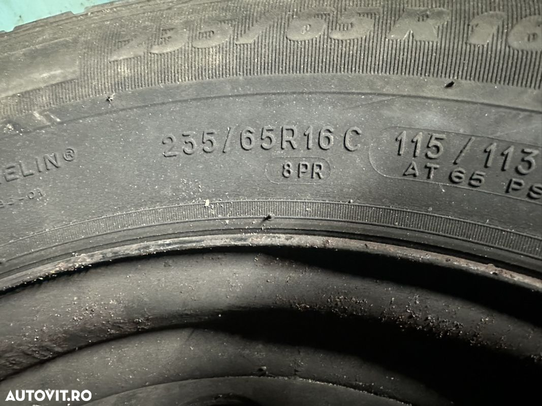 Set jante tabla cu cauciucuri vara MERCEDES SPRINTER an 2006-2018 , 235/65R16C - 2