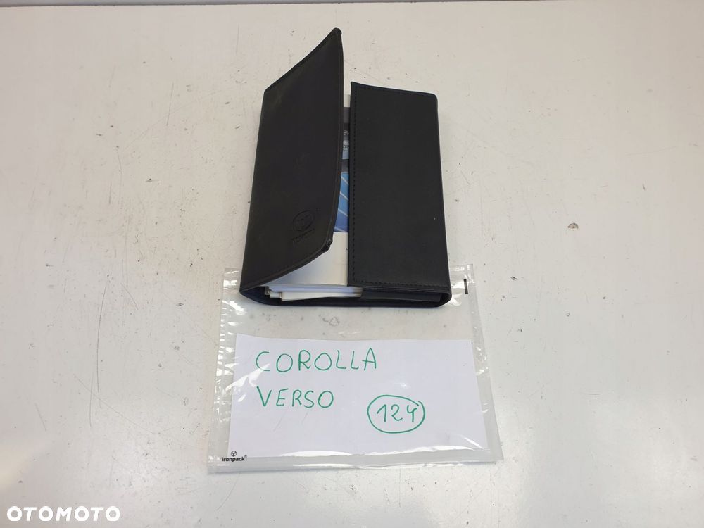 Corolla Verso II INSTRUKCJA Obsługi Książka - 1
