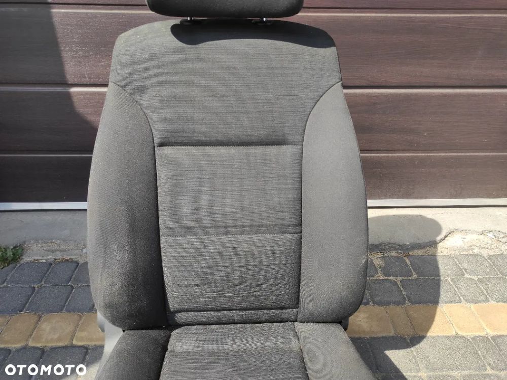 BMW E60 E61 LCI Lifting Fotel pasażera prawy Welur - 3