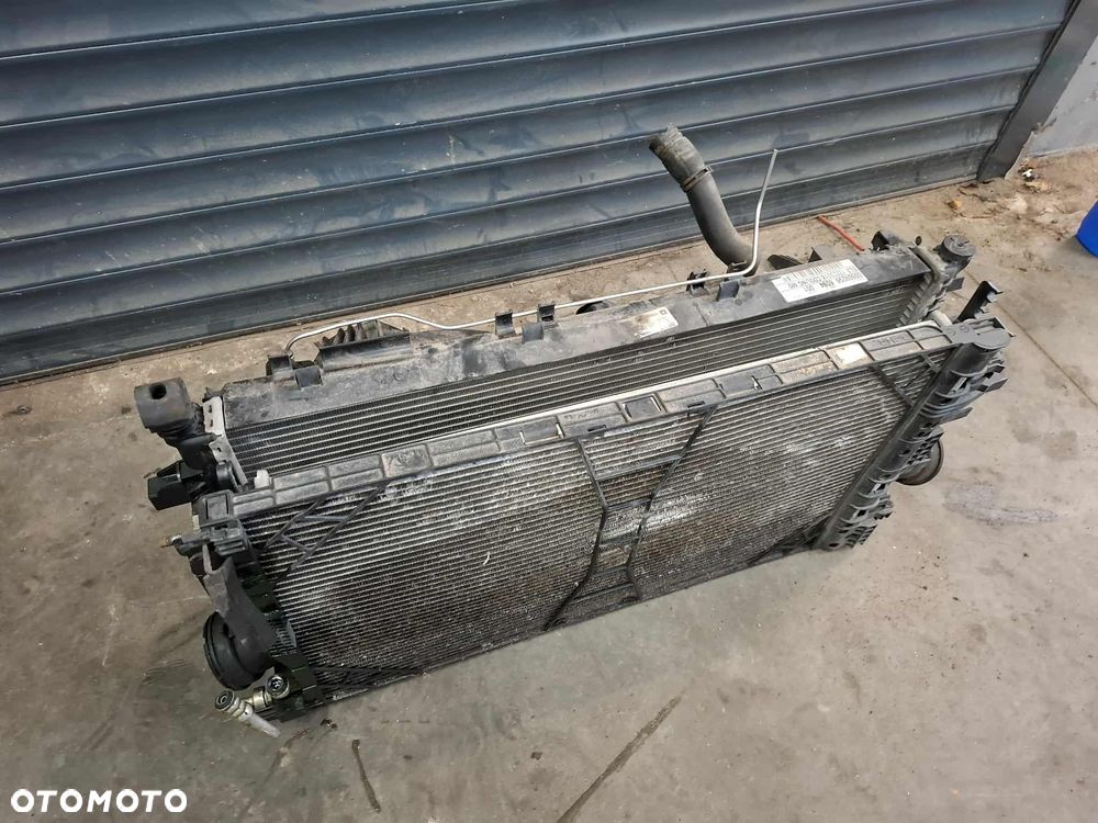KOMPLET CHŁODNIC CHŁODNICA WODY KLIMATYZACJI INTERCOOLERA WENTYLATORY OPEL INSIGNIA A 2,0 CDTI - 2