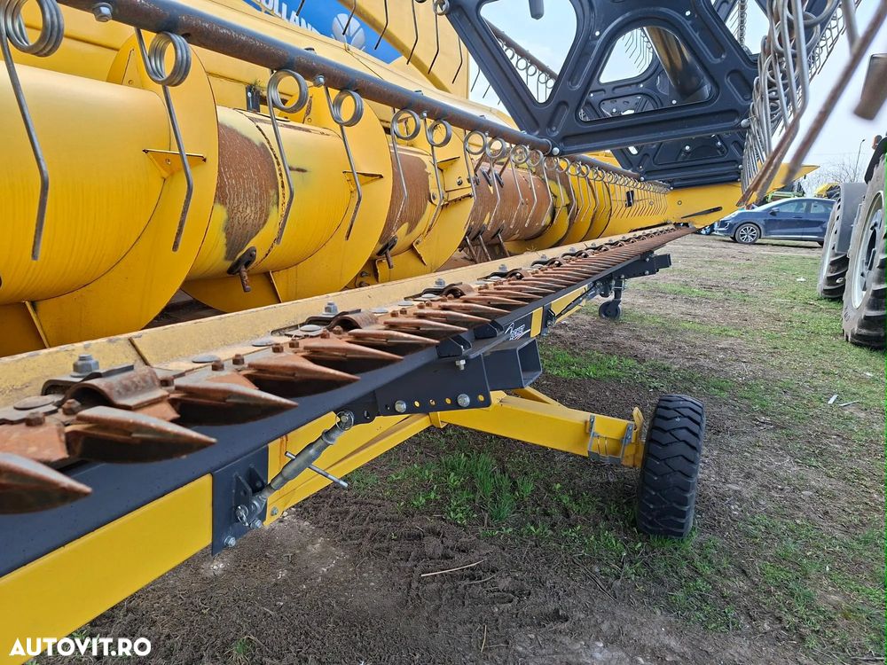 New Holland 760CG 5,48M HEDER + CARUCIOR TRANSPORT GTSH R COCHET - 9