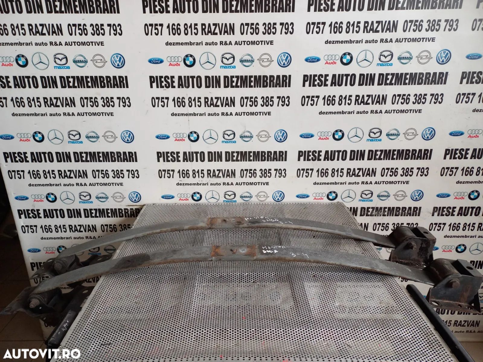 Arcuri Arc Foaie/Foi De Arc Spate Renault Master Opel Movano An 2012-2013-2014-2015-2016-2017-2018- - 1