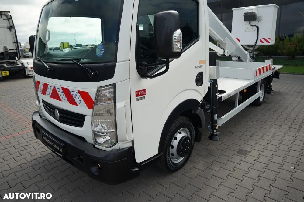 Renault MAXITY 120 DXI / ELEVATOR DE 18 METRI / ELEVATOR DE PODEA AERIAL MUTLITEL MT 182 / COȘ PENTRU 2 PERSOANE - 200 KG / IMPORTAT - 11
