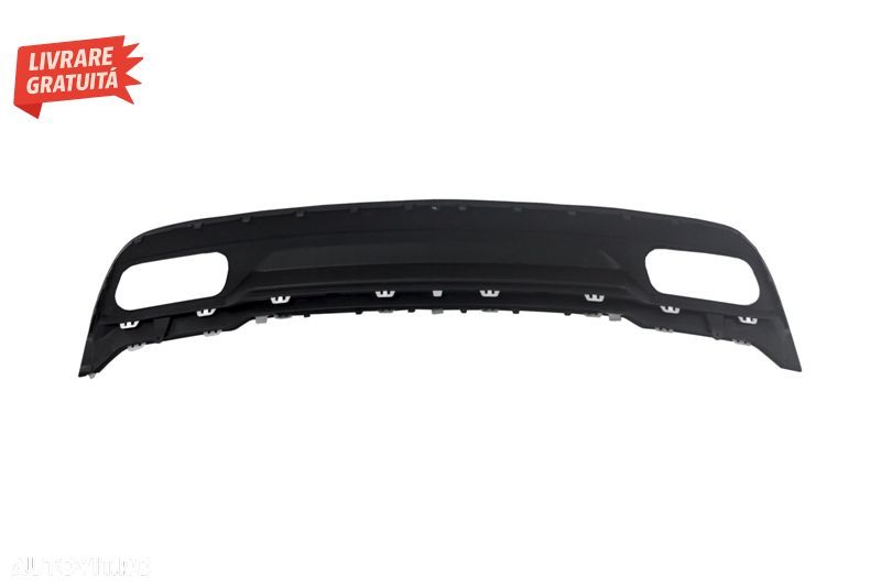 Difuzor Bara Spate cu Ornamente toba si Grila Centrala Panamericana Mercedes A-Cla- livrare gratuita - 4