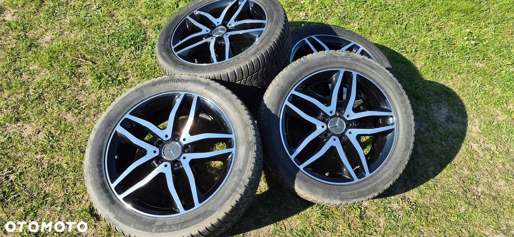 Koła felgi opony mercedes GLA czujniki TPMS 235/50R18 5x112 - 14
