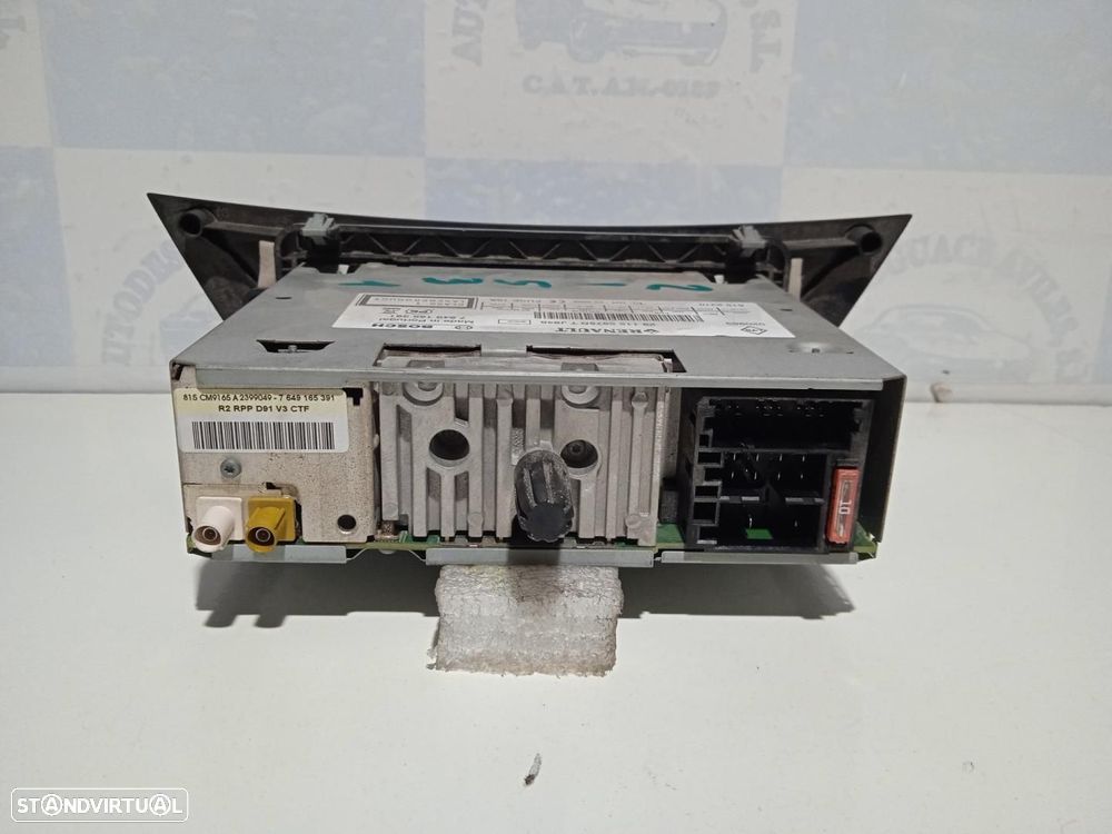 SISTEMA DE ÁUDIO RÁDIO CD RENAULT LAGUNA III BERLINA - 4