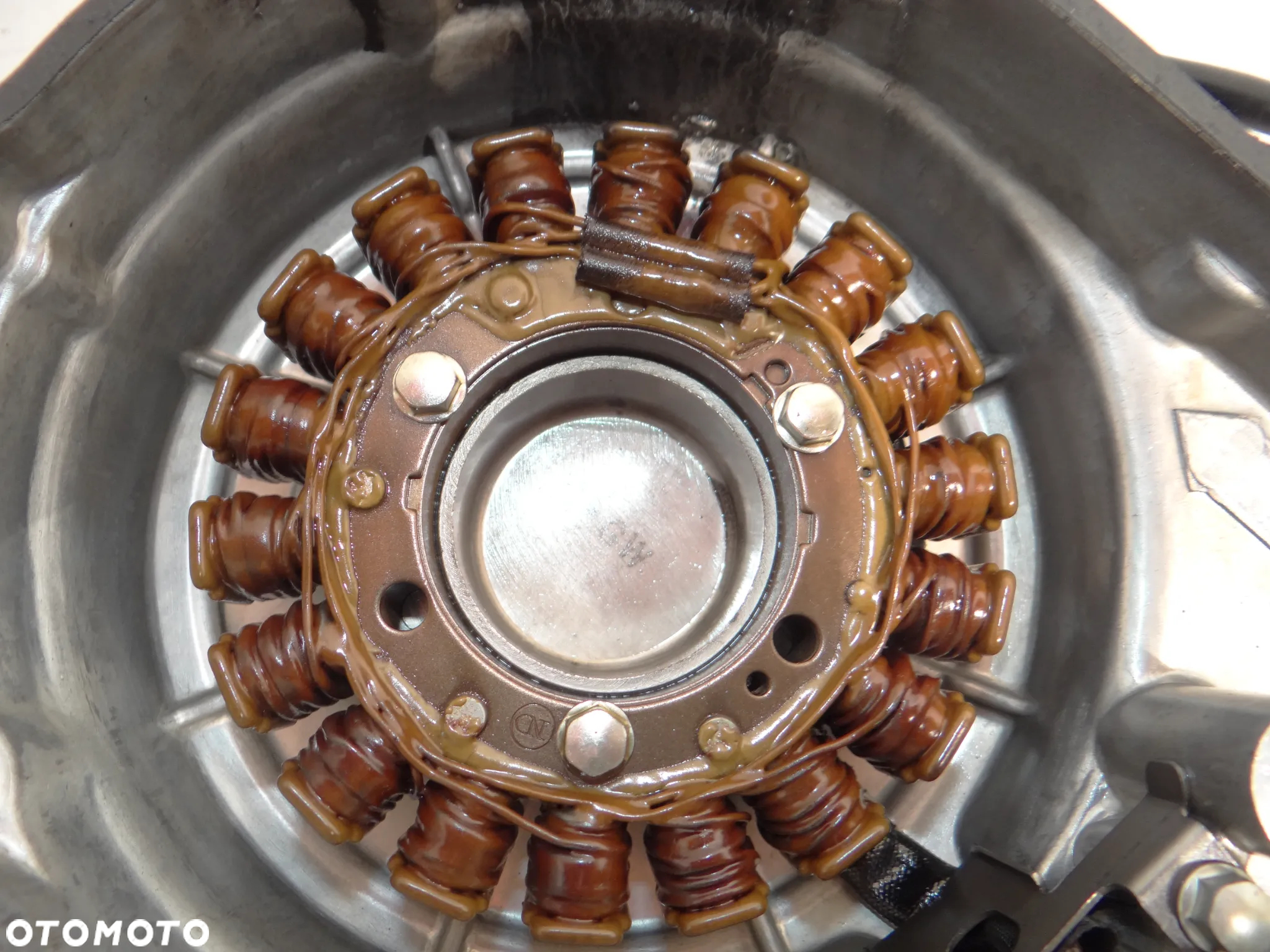 HONDA VT 500 82-88 r. SHADOW  UZWOJENIE ALTERNATOR POKRYWA 100% SPRAWNY H047 - 2