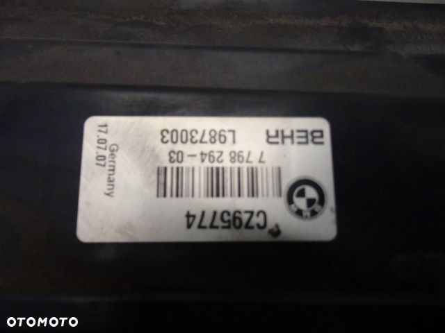 BMW E60 E61 KOMPLET CHŁODNIC  7787440 7795823  RAF-AUTO CZESCI BMW - 4
