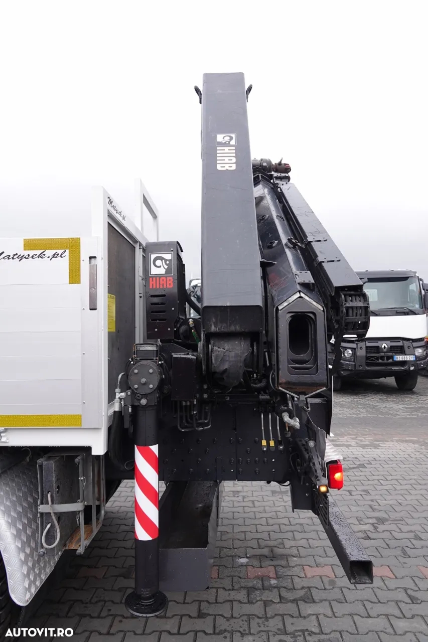Renault C 380 / 6x4 / CUTIE 6,6 m / + HDS HIAB 188 x-hiduo inaltime: 12,5 M / RADIO CONTROL / 2017 / EURO 6 - 19