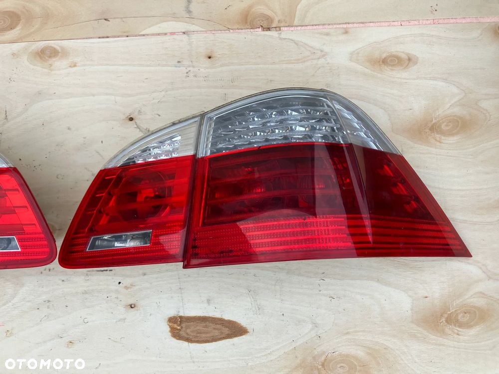 LAMPY TYLNE BMW E61 LIFT W KLAPĘ KAROSERYJNE KOMPLET LED E60 KOMBI TOURING - 3